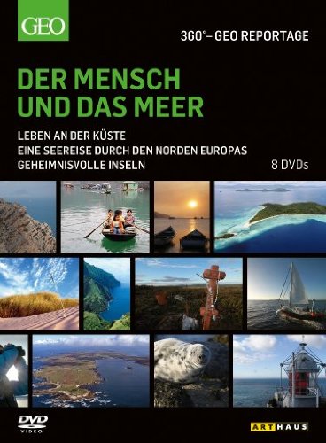 DVD - 360 Grad - GEO Reportage: Der Mensch und das Meer [8 DVDs]