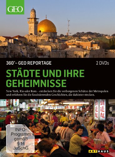 DVD - 360 Grad - GEO Reportage: Städte und ihre Geheimnisse [2 DVDs]