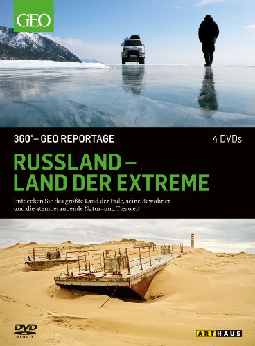  - 360 Grad - GEO Reportage: Russland - Land der Extreme [4 DVDs]