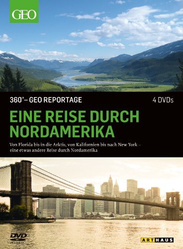  - 360 Grad - GEO Reportage: Eine Reise durch Nordamerika [4 DVDs]