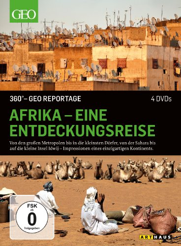 DVD - 360 Grad - GEO Reportage: Afrika - Eine Entdeckungsreise [4 DVDs]