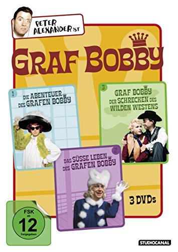 DVD - Graf Bobby Edition - Die Abenteuer des Grafen Bobby / Das süsse Leben des Grafen Bobby / Graf Bobby: Der Schrecken des Wilden Westens