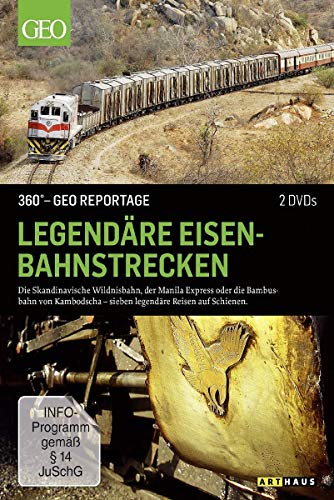 DVD - 360° - GEO Reportage: Legendäre Eisenbahnstrecken [2 DVDs]