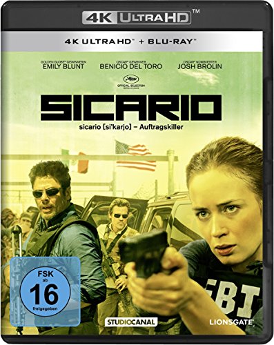 Blu-ray - Sicario  (4K Ultra-HD) (+ Blu-ray)