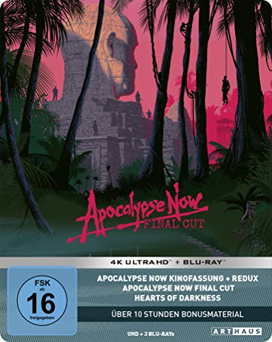 Blu-ray - Apocalypse Now Final Cut Ultra HD (Remastered) (+Blu-ray) (2 UHD + 4 Blu-ray Set) (Limited 40th Anniversary Steelbook Edition)