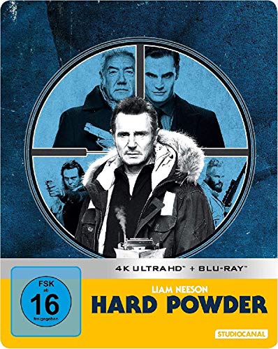 Blu-ray - Hard Powder - Limited SteelBook Edition  (4K Ultra HD) (+ Blu-ray 2D)