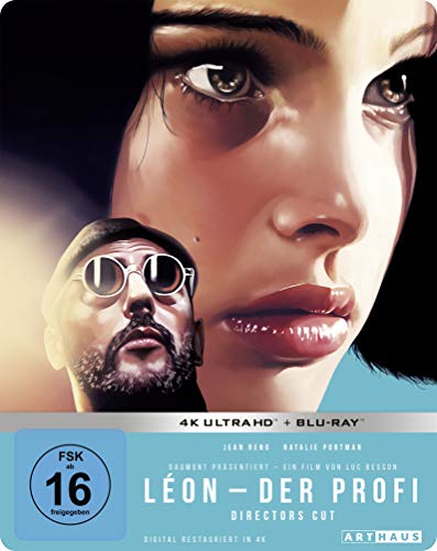 Blu-ray - Leon - Der Profi (Director's Cut) Ultra HD (Remastered) (+ Blu-ray) (Limited 25th Anniversary Steelbook Edition)