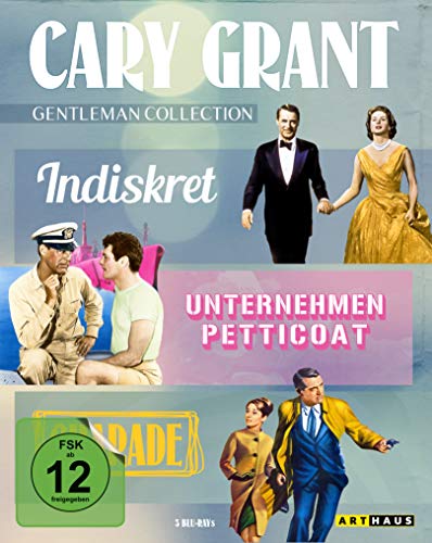 Blu-ray - Cary Grant Gentleman Collection (Indiskret / Unternehmen Petticoat / Charade) (Remastered)