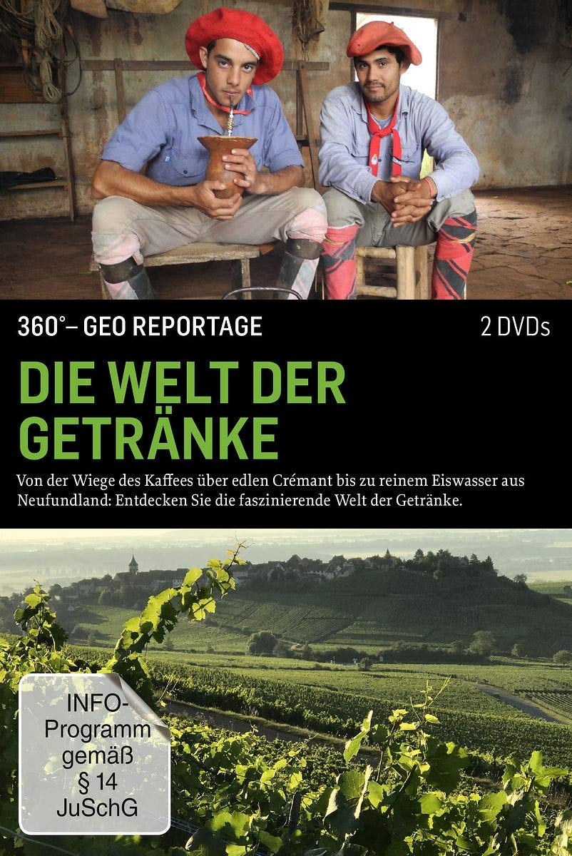 DVD   - Die Welt der Getränke (360 Grad - GEO Reportage)