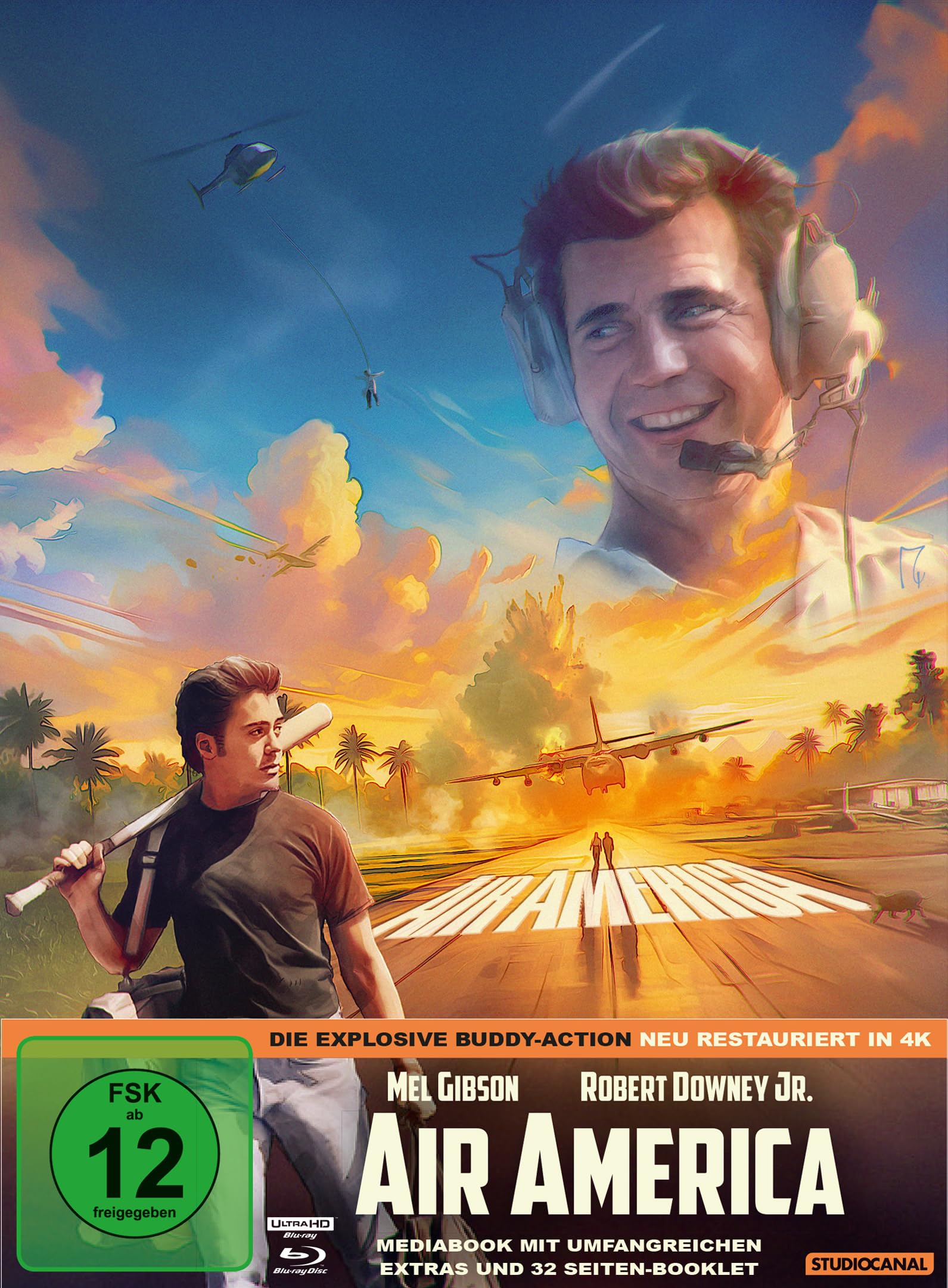 Blu-ray - Air America Ultra HD (  Blu-ray) (Mediabook)