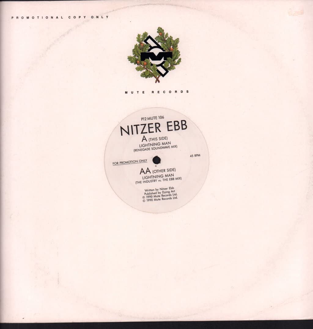 Nitzer Ebb - Lightning Man (12'') (Maxi) (Vinyl)