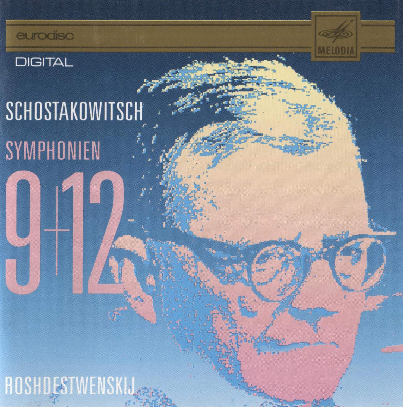 Schostakowitsch , Dimitri - Symphonien Nr. 9   12 (Roshdestwenskij)