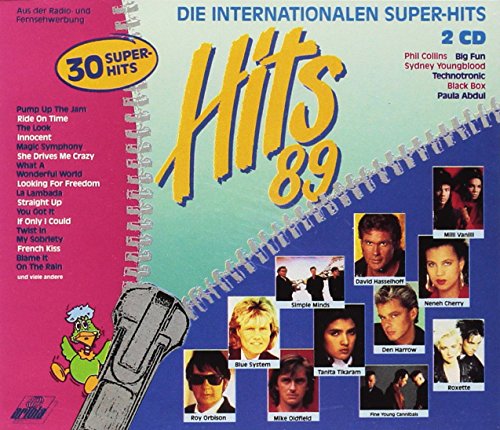 Hits '89 - Sydney Youngblood, Camouflage, Simple Minds, Blue System, Den Harrow, Roxette..