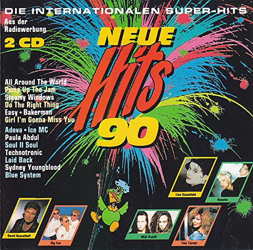 Neue Hits '90 - Lisa Stansfield, Technotronic, Off, Bad Boys Blue, Blue System, Taylor Dayne..