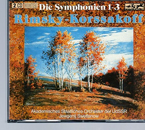 Rimsky-Korsakoff , Nikolai - Die Symphonien 1-3 (Swetlanow)