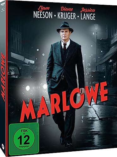 Neeson, Liam, Kruger, Diane, Lange, Jessica, Jordan, Neil, Neeson, Liam, Kruger, Diane - Marlowe - Limitiertes Mediabook (inklusive Booklet) (4K Ultra HD) (+ Blu-ray)