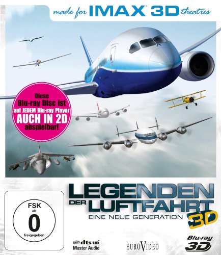  - IMAX: Legenden der Luftfahrt - Eine neue Generation [3D Blu-ray]
