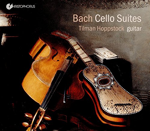 Bach , Johann Sebastian - Cello Suites - Transcripted For Guitar (Hoppstock)