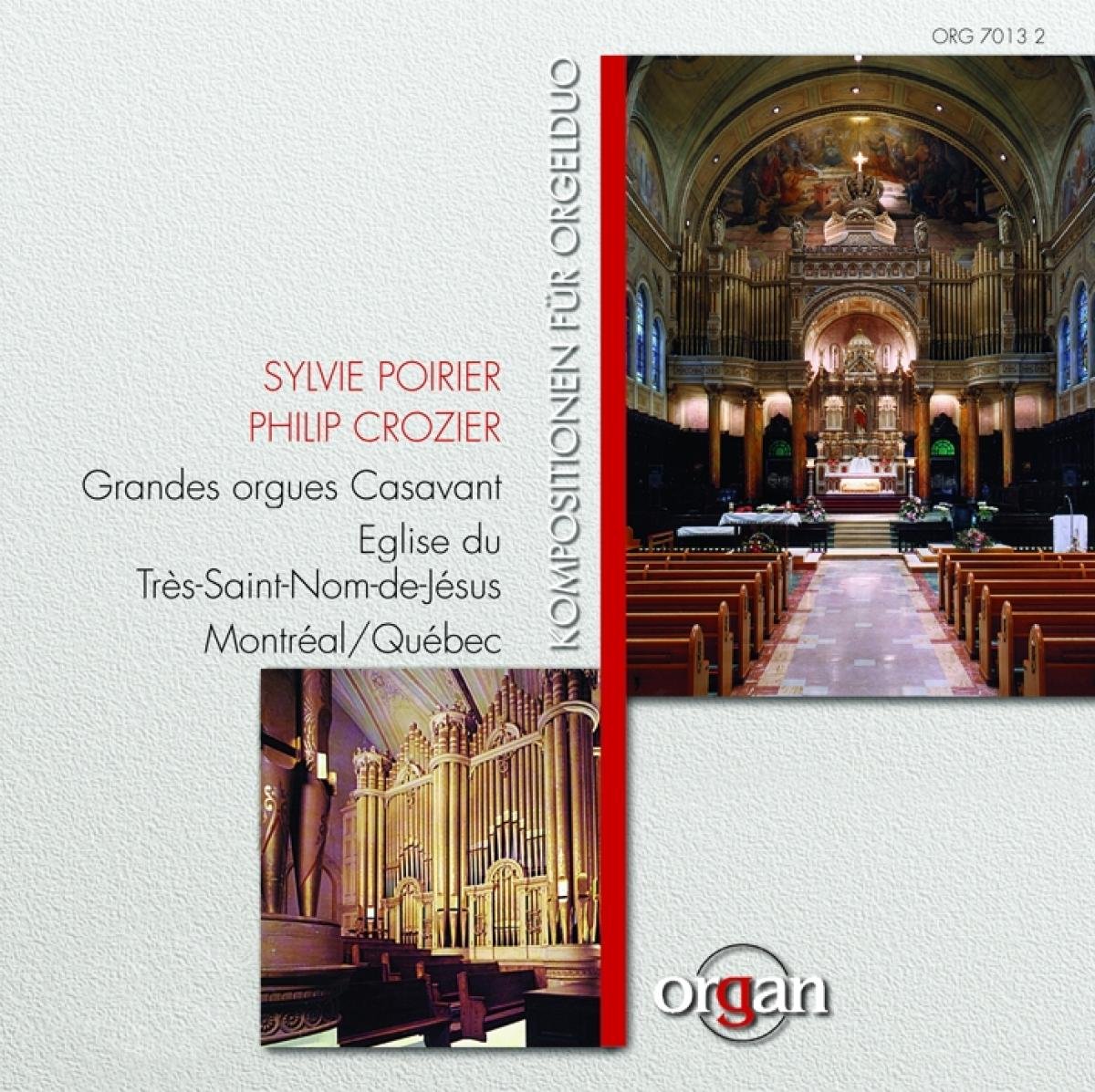 Poirier , Sylvie & Crozier , Philip - Kompositionen für Orgelduo