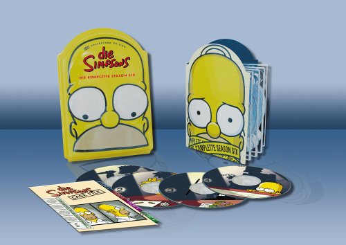 DVD - Die Simpsons - Staffel 6 (Kopf-Tiefzieh-Box)