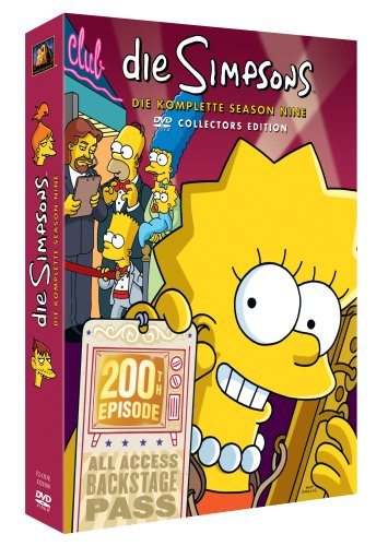 DVD - Die Simpsons - Staffel 9 (Collectors Edition)