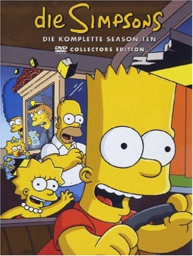 DVD - Die Simpsons - Staffel 10 (Collectors Edition)