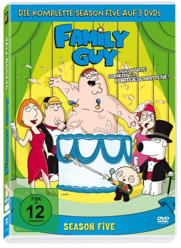 DVD - Family Guy - Staffel 5 (Spindel Box)