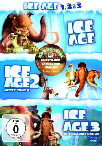 DVD - Ice Age 1 - 3