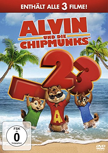 DVD - Alvin und die Chipmunks - Teil 1-3