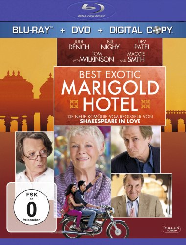 Blu-ray - Best Exotic Marigold Hotel (  DVD)