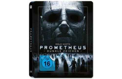 Blu-ray - Prometheus - Dunkle Zeichen (  Blu-ray 3D) (Limited Steelbook/3D-Lenticular-Cover Edition)