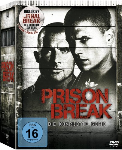 DVD - Prison Break - Die komplette Serie (inkl. The Final Break) [24 DVDs]