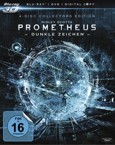 Blu-ray - Prometheus - Dunkle Zeichen 3D (Collector's Edition)