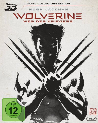 Blu-ray - Wolverine - Weg des Kriegers 3D (+ Extended Cut 2D) (3-Disc Collector's Edition)