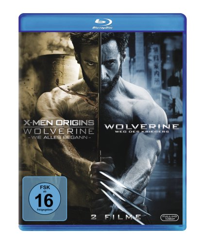 Blu-ray - X-Men Origins - Wolverine: Wie alles begann + The Wolverine: Weg des Kriegers [Blu-ray]