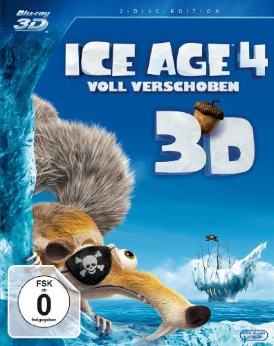 Blu-ray - Ice Age 4 - Voll verschoben  (+ BR) [3D Blu-ray]