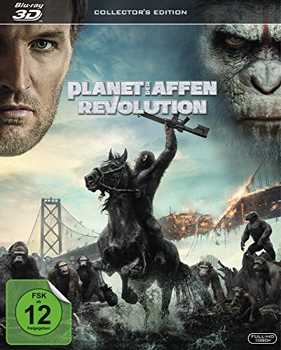 Blu-ray - Planet der Affen - Revolution [3D Blu-ray]
