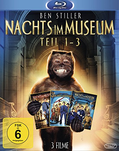 Blu-ray - Nachts im Museum Teil 1 - 3