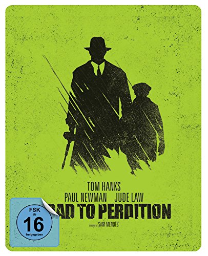 Hanks, Tom, Newman, Paul, Law, Jude, Leigh, Jennifer Jason, Tucci, Stanley, Craig, Daniel, Mendes, Sam, Hanks, Tom, Newman, Paul - Road to Perdition Steelbook (exklusiv bei Amazon.de) [Blu-ray] [Limited Edition]