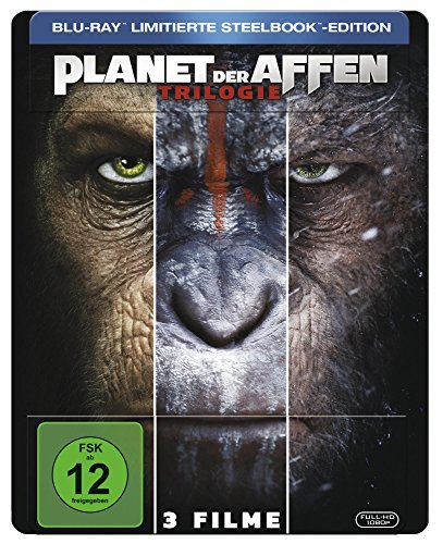 Blu-ray - Planet der Affen Trilogie (Limited Steelbook Edition)