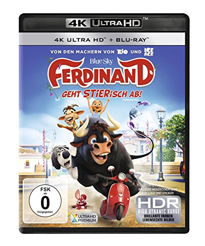 Blu-ray - Ferdinand geht STIERisch ab! Ultra HD (  Blu-ray)