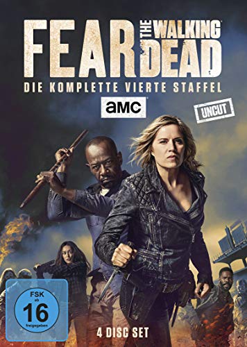 DVD - Fear the Walking Dead - Die komplette vierte Staffel - Uncut [4 DVDs]