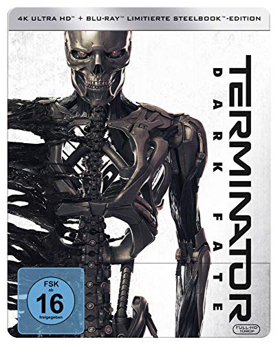 Blu-ray - Terminator – Dark Fate (4K UHD Steelbook + 2D Blu-ray) [Blu-ray] [Limited Edition]