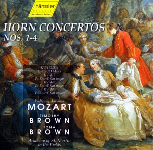 Mozart , Wolfgang Amadeus - Horn Concertos Nos. 1-4 (Brown, Brown)