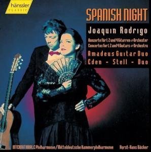 Rodrigo , Joaquin - Spanish Night (Konzerte für Gitarre und Orchester) Amadeus Guitar Duo