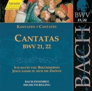 Bach , Johann Sebastian - Cantatas, BWV 21, 22 (Edition Bachakademie 7)(Rilling)