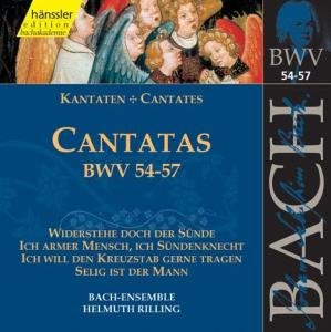 Bach , Johann Sebastian - Cantatas, BWV 54-57 (Edition Bachakademie 18) (Rilling)