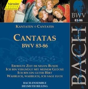 Bach , Johann Sebastian - Cantatas, BWV 83-86 (Edition Bachakademie 27)(Rilling)