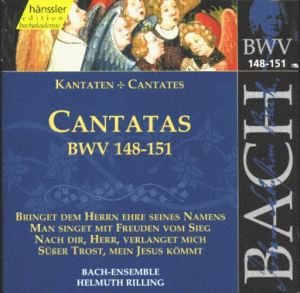 - Edition Bachakademie Vol. 46 (Geistliche Kantaten Bwv 148-151)