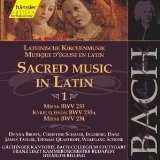 Bach , Johann Sebastian   - Sacred Music in Latin BWV 235 - 238, 240 -242, 1081 (Edition Bachakademie 72) (Rilling)